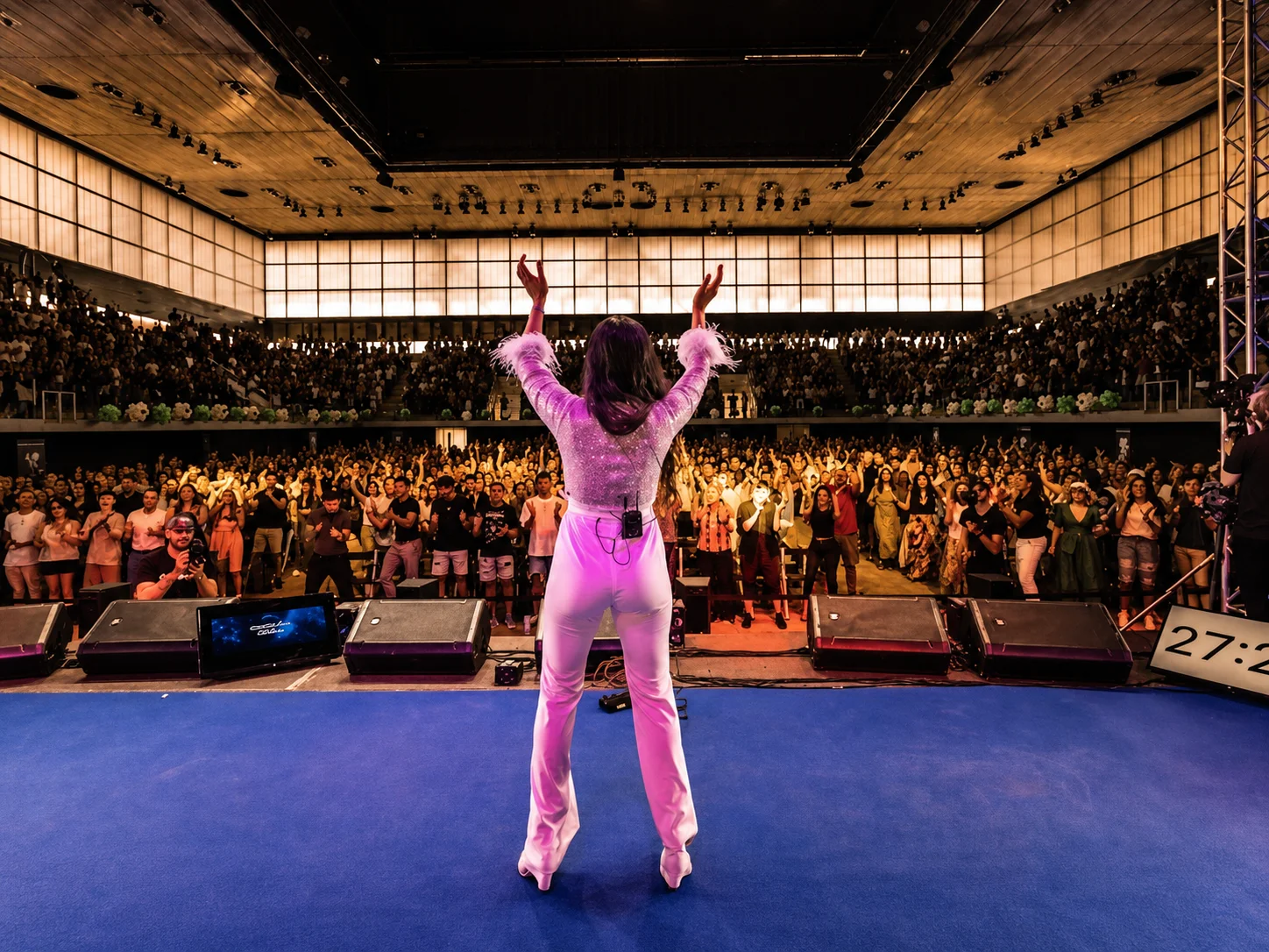 Michelle Piters en escenario internacional